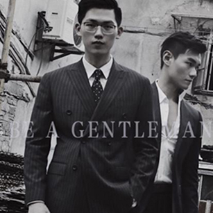 男士經典深藍西服定制