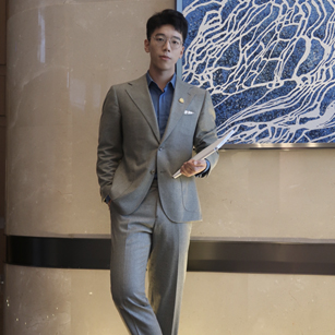 達人-愛吃年糕的阿澤同款定制西服