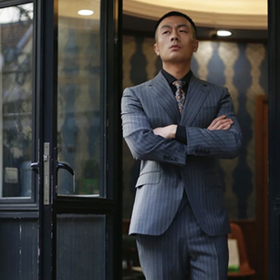 達人-斜幾同款定制西服