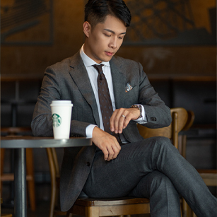 達人-博主同款定制西服